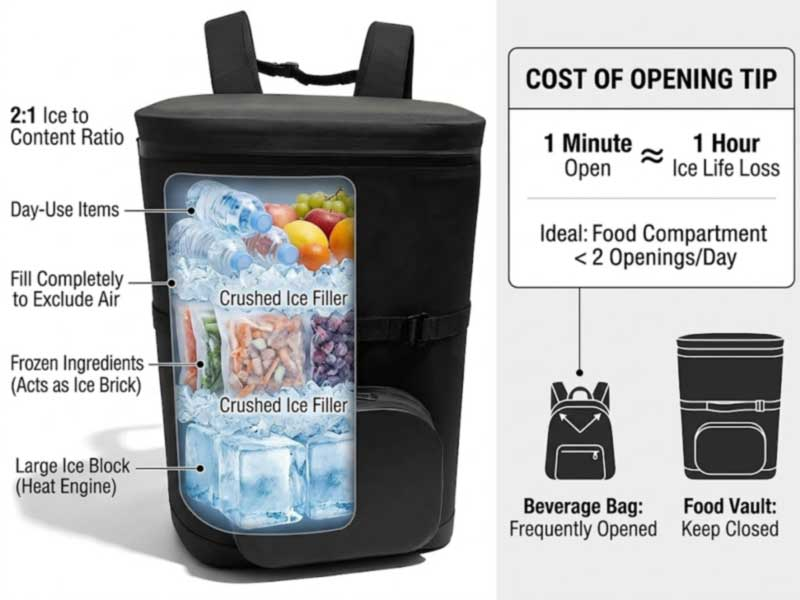 Camping Cooler Backpacks: Multi-day Cold Retention on the Trail Camping Cooler Backpacks: Multi-day Cold Retention on the Trail