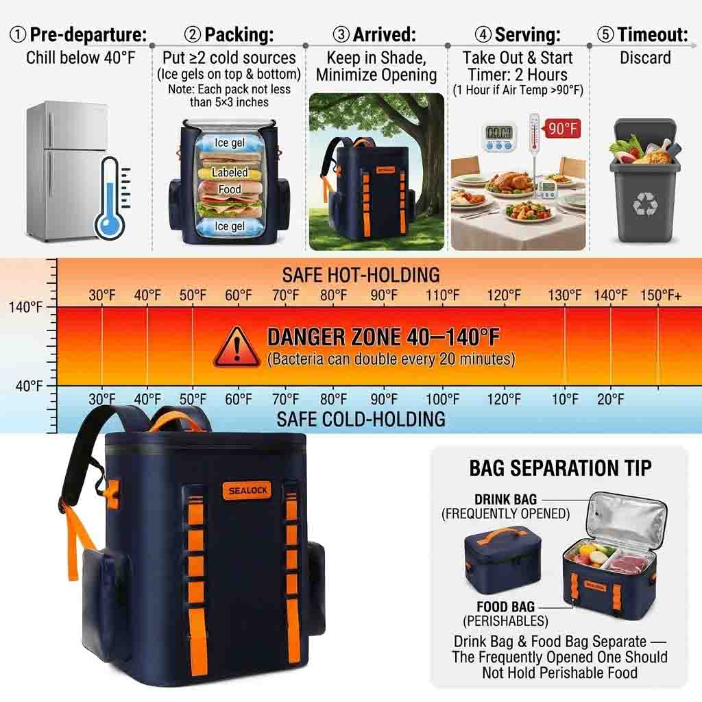 Picnic Cooler Backpacks: Καθημερινή μόνωση για οικογένειες